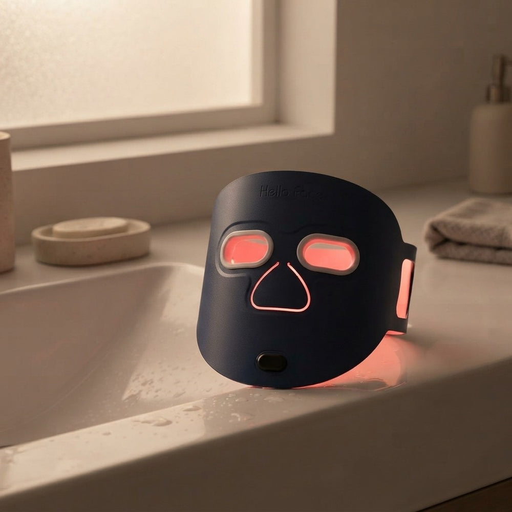 Hello Face Wireless Red Light Therapy Facial Mask
